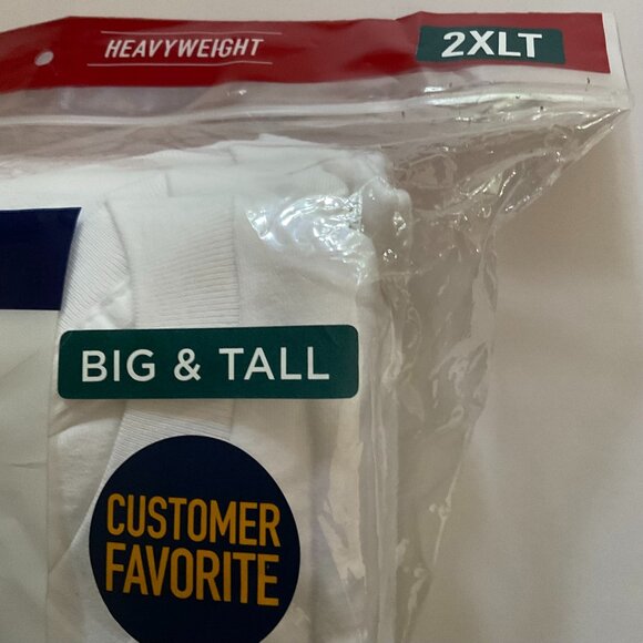 STAFFORD Men's 4 Pack Heavy Weight Crews NIP Size 2XLT - Picture 4 of 5